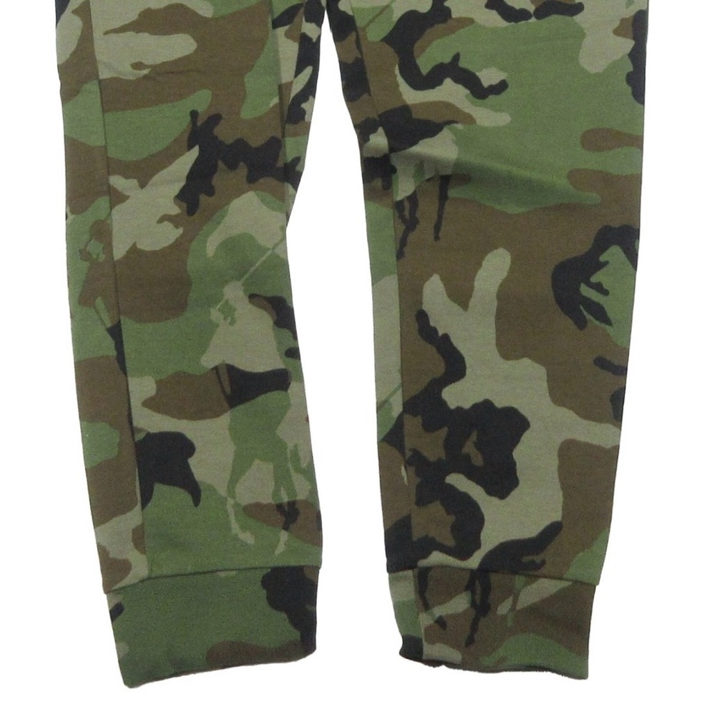 🆕 Polo Ralph Lauren Men’s Polo Player Camo Double Knit Jogger Pants. Green, 2XL - Picture 3 of 12